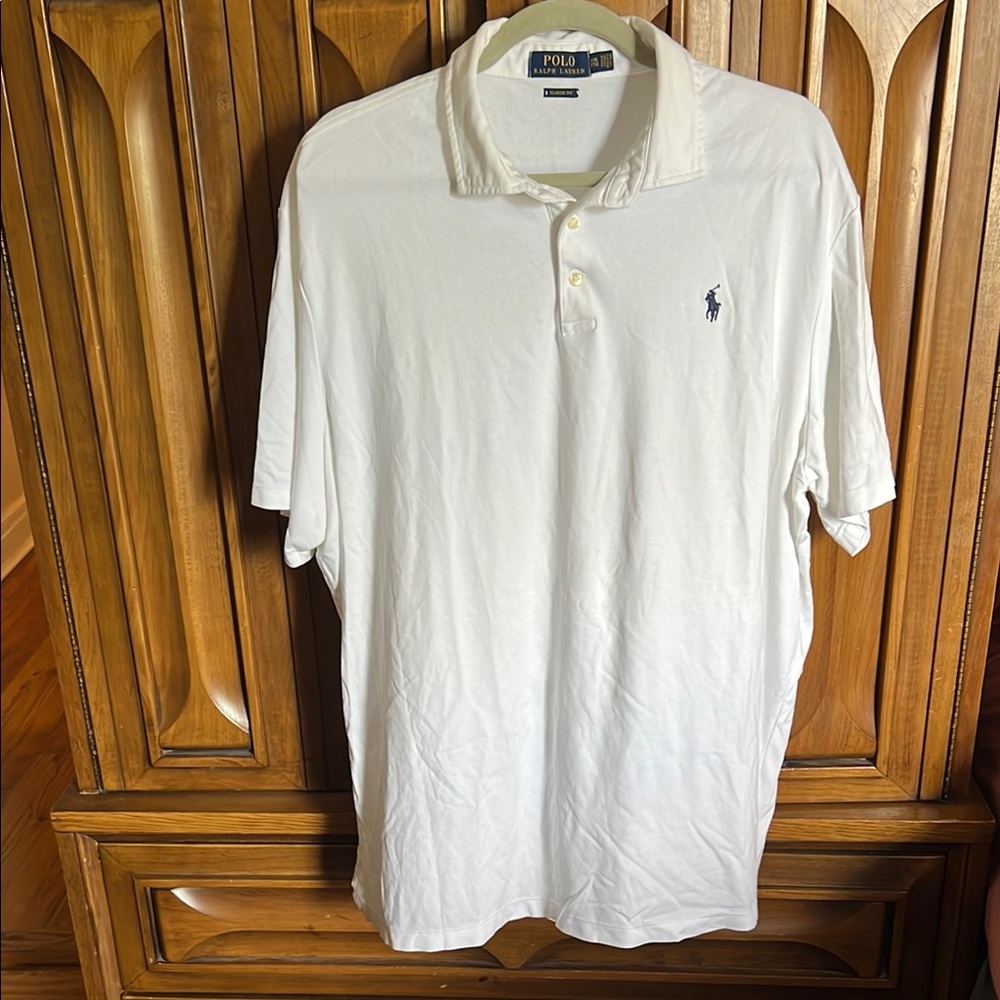 Polo by Ralph Lauren Men's White Polo Shirt